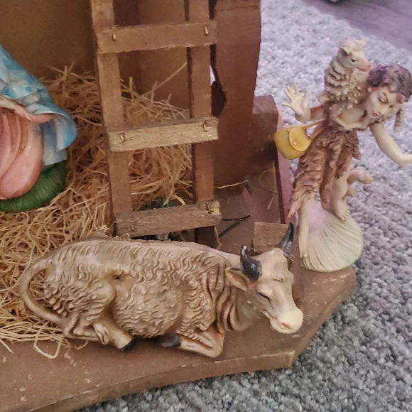 Fontanini Nativity. Vintage